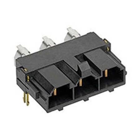 Molex Rectangular Power Connector, 2 Contact(S), Male, Solder Terminal, Receptacle 428202232